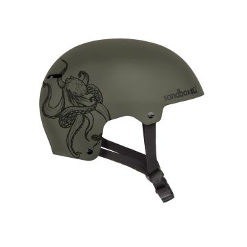 Sandbox Wassersport Helm ICON LOW RIDER ANNA NIKSTAD GREEN (MATTE) 2023 Wakeboard Helme 1