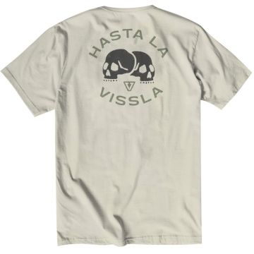 Vissla T-Shirt Hasta La Vissla Organic PKT Tee BON-Bone Herren 2023 T-Shirts 1