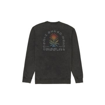 Vissla Pullover Sundazed Crew Fleece BLK-Black 2023 Sweater 1