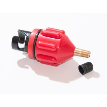Red Paddle Co. SUP Zubehör Schrader Ventil Adapter red 2023 Kleinteile - Klemmen - Griffe 1