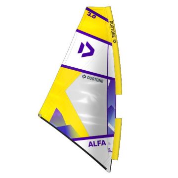 Duotone Windsurf Segel Alfa C26:yellow/white 2024 Freeride 1