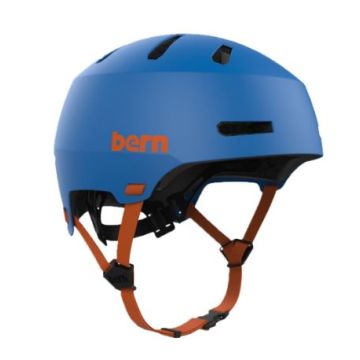 Bern Wake Helm Macon 2.0 H20 Matte Azure Blue 2021 Wakeboard Helme 1
