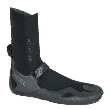Xcel Neoprenschuhe Boot Infiniti Round Toe Black 7 2023 Neopren Schuhe 1