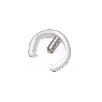 Unifiber Windsurf Zubehör Double-Pin Locker (Hard Plastic) - White Powerjoint/Kleinteile 1