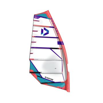 Duotone Windsurf Segel S_Pace C17:white/turquiose 2024 Windsurfen 1