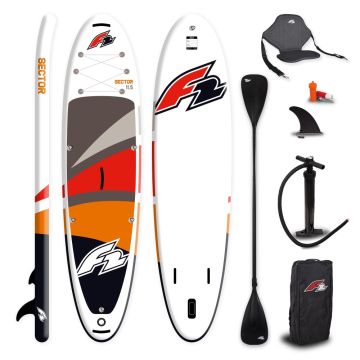 F2 iSUP Komplett Set SECTOR - Limited Edition - SET Red 2024 SUP 1