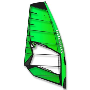 Loftsails Windsurf Segel Switchblade Green 2024 Segel 1