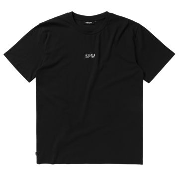 Mystic T-Shirt Baltic Tee 900-Black Herren 2024 Fashion 1