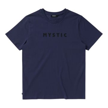 Mystic T-Shirt Icon Tee Men 449-Night Blue Herren 2024 T-Shirts 1