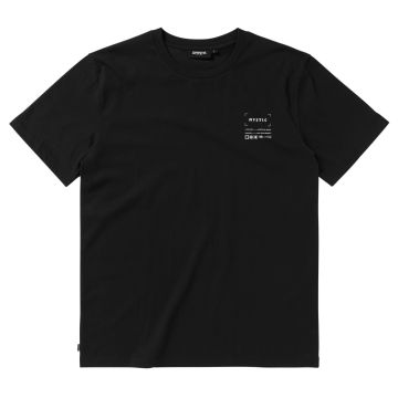 Mystic T-Shirt Sequence Tee 900-Black Herren 2024 T-Shirts 1