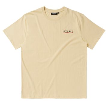 Mystic T-Shirt Trace Tee 706-Warm Sand Herren 2024 T-Shirts 1