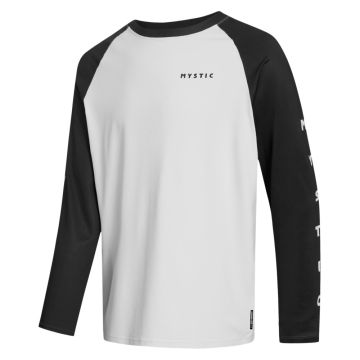 Mystic UV-Shirt Rashvest Bolt L/S Quickdry 950-Black / White 2024 Tops, Lycras, Rashvests 1