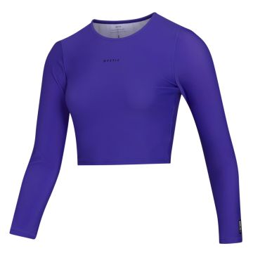 Mystic UV-Shirt Rashvest Sunn L/S Crop Rashvest Women 500-Purple 2024 Tops, Lycras, Rashvests 1