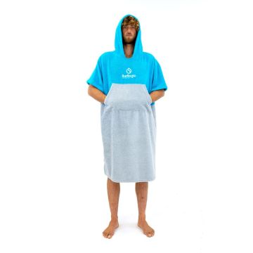 Surflogic Poncho Towel Poncho cyan/grey (co) Poncho 1