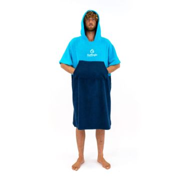 Surflogic Poncho Towel Poncho cyan/navy (co) Accessoires 1