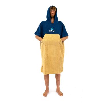 Surflogic Poncho Towel Poncho navy/beige (co) Poncho 1