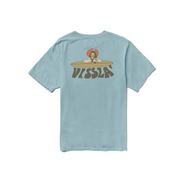 Vissla T-Shirt Soren Lady Shred Organic Tee SBL-Stone Blue Herren 2024 T-Shirts 1