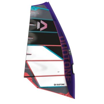 Duotone Windsurf Segel Warp_Fin C18:black/berry 2023 Race 1