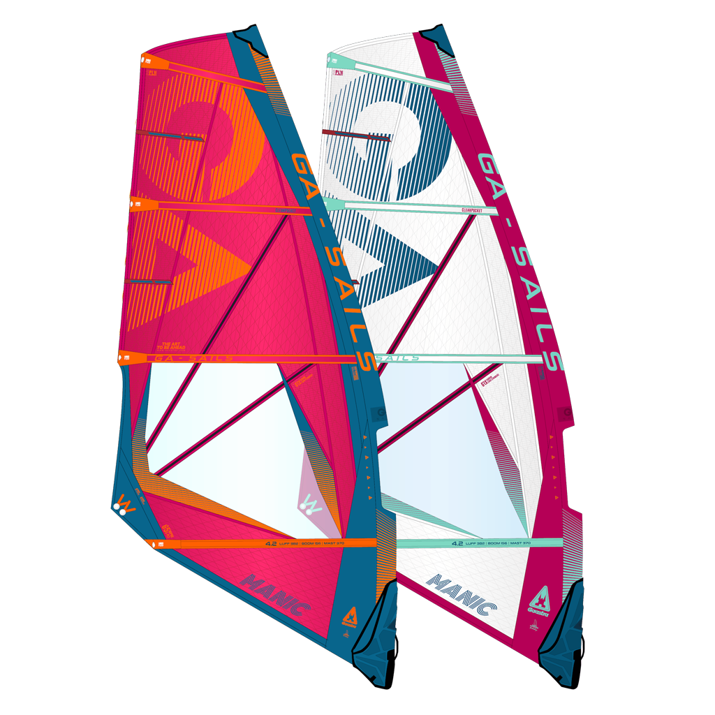 Jetzt neu endecken: Gaastra Manic 2025 Hardcore Wave Segel Gaastra Manic 2025