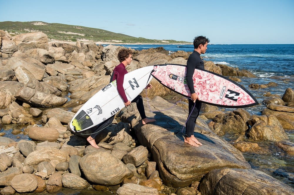 Wellenreiten im Online-Surfshop