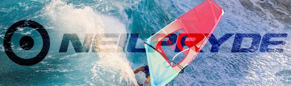 Banner Entdecke Ausrüstung fürs Windsurfen von NeilPryde im Online-Surfshop