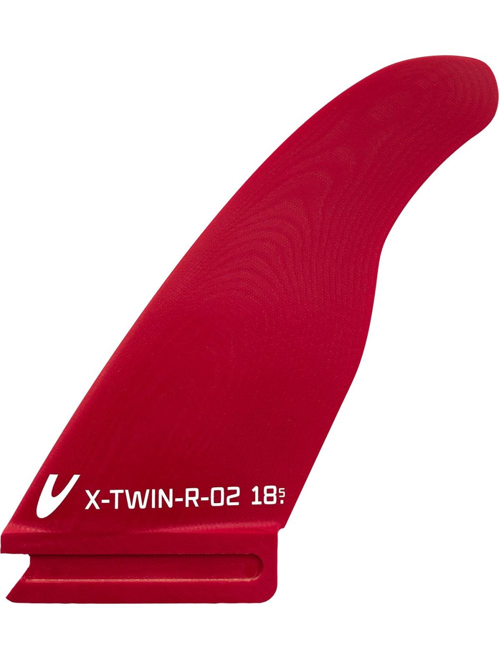 Maui Ultra Fins Windsurf Finne X-TWIN-R-02 ROT US/SLOT 